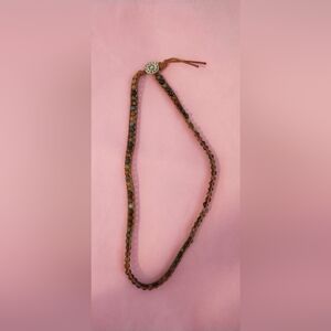 Agate Beaded Wrap Bracelet